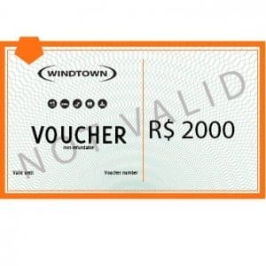 Voucher 2000 reais