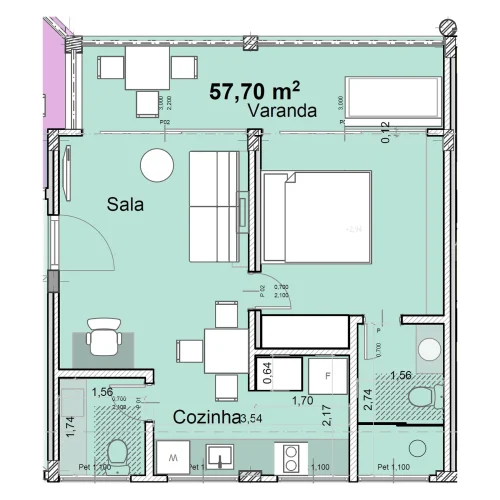 1 bedroom apartment copy 2