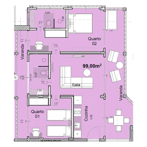2 bedroom apartment copy 2