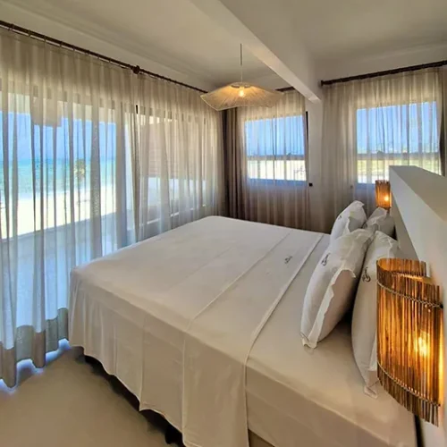 apartment cumbuco windtown beachfront brazil three bedrooms bedroom sea view