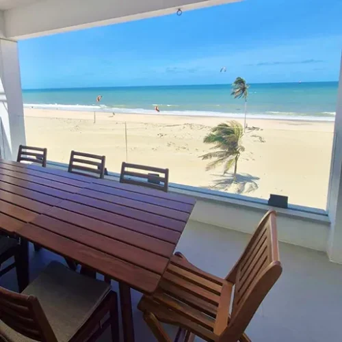 apartment cumbuco windtown beachfront brazil three bedrooms terrace